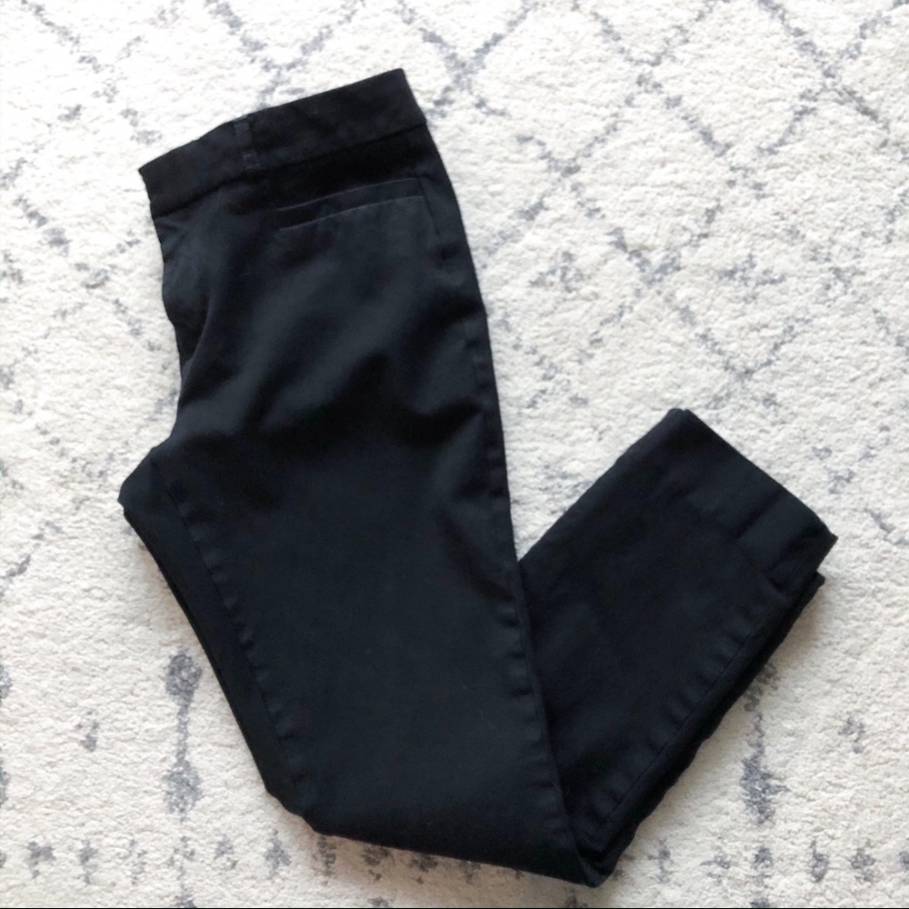 Women’s Black Slim Ankle Dress Pant, Size 6